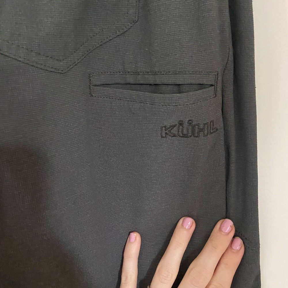 Men's Kuhl Deceptr Pants in Carbon/Dark Grey - Picture 8 of 14